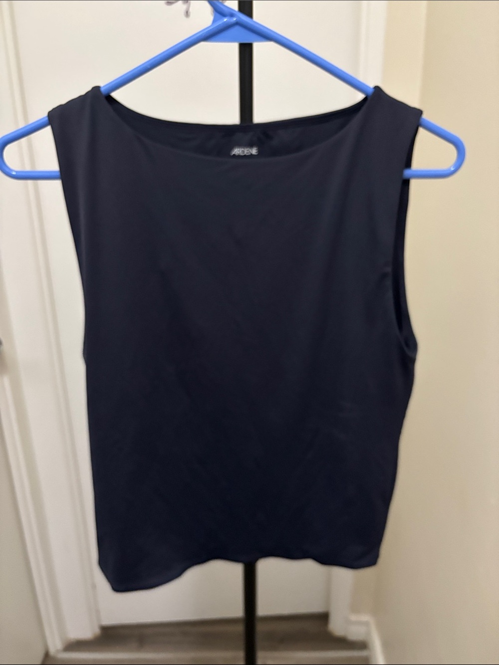 Ardene Navy Sleeveless Scoop Neck Tank